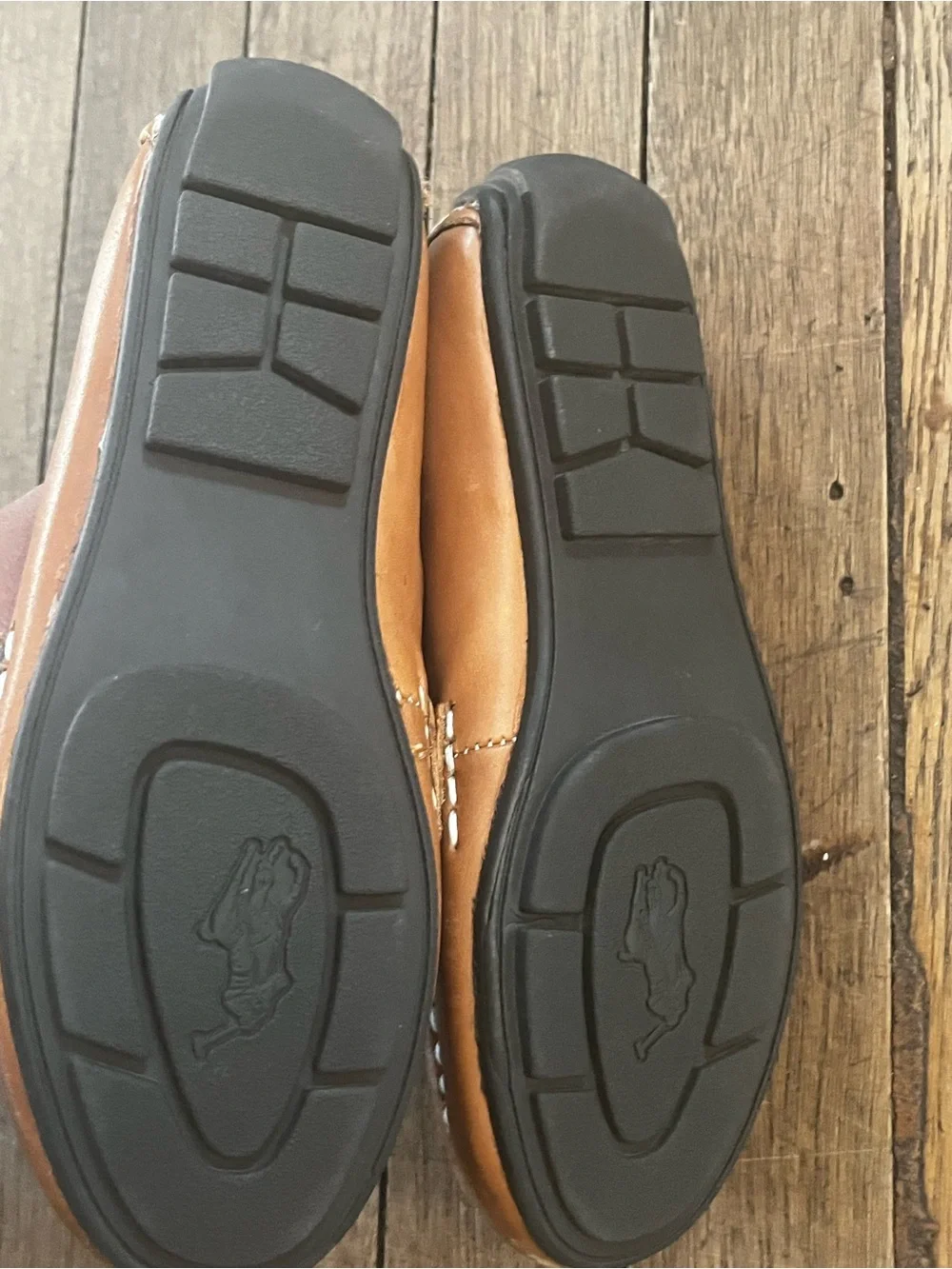 Polo Ralph Lauren Telly Penny Loafers Tan Leather Toddler 11.5 NWOB Classic